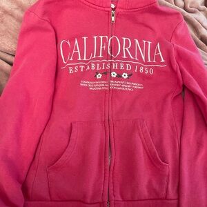 Reflex California Pink Kids Hoodie